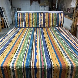 King 👑 custom comforter and shams